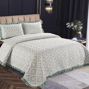 Pallets Quilted Bedcover