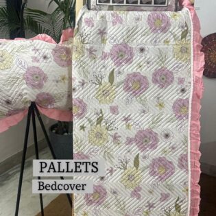 Pallets Quilted Bedcover